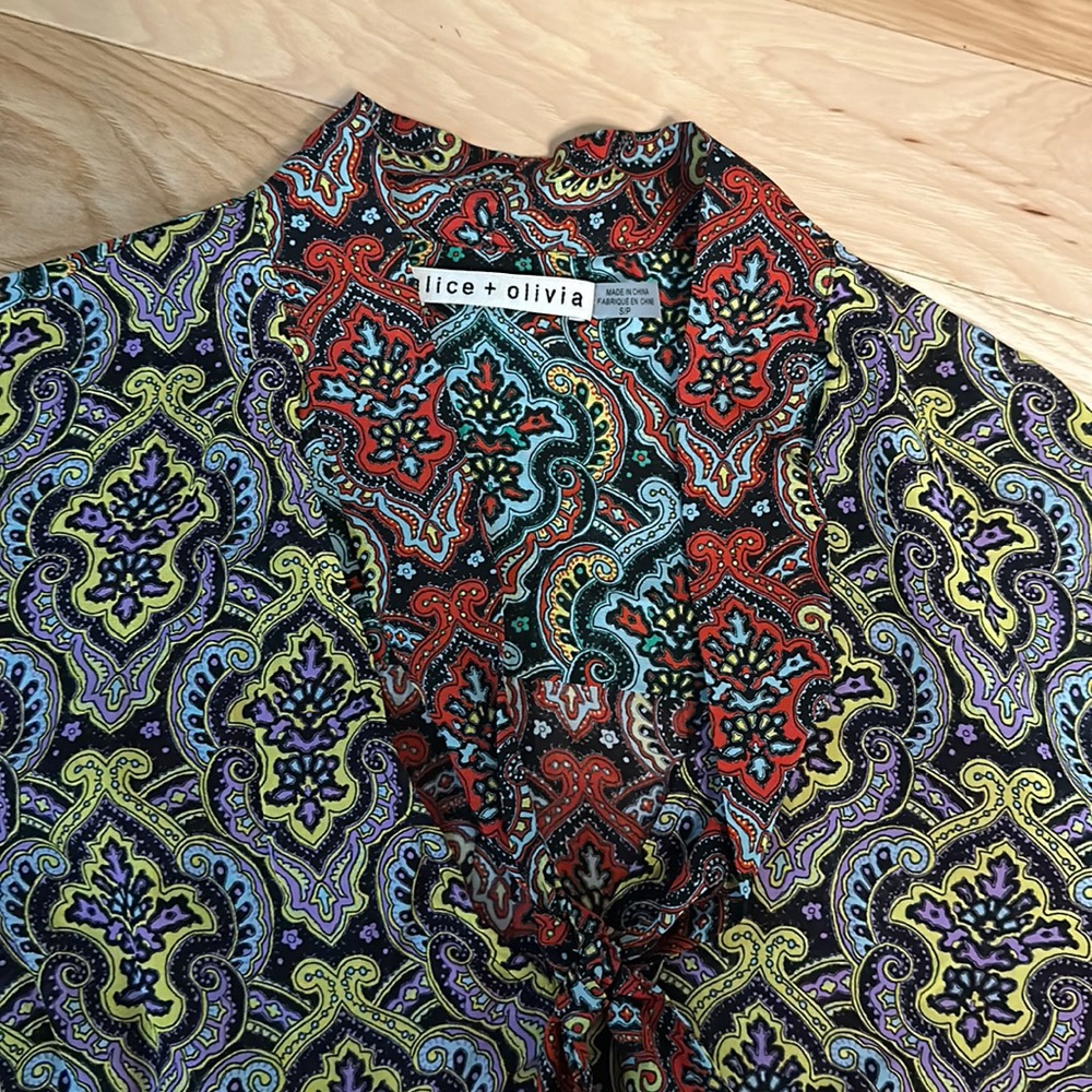 Alice & Olivia Blouse Worn twice